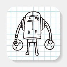 robot doodle N120