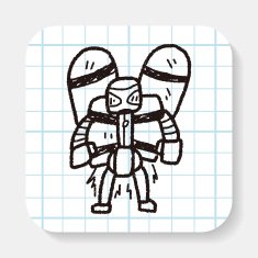 robot doodle N130