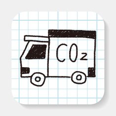truck doodle drawing N2