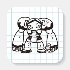 robot doodle N150