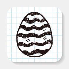 easter egg doodle N17