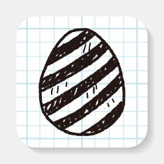 easter egg doodle N20