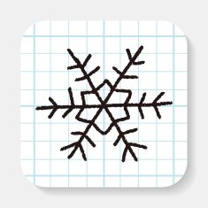 snowflakes doodle
