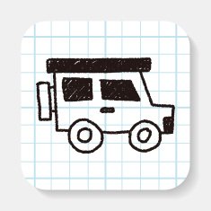 car doodle drawing
