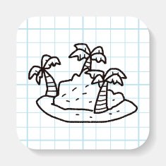 island doodle
