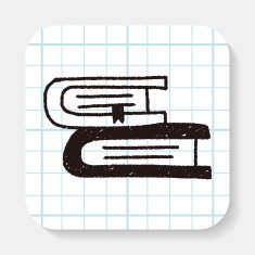 book doodle drawing N5