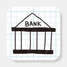 bank doodle drawing N2