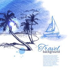 Travel and holiday background N2