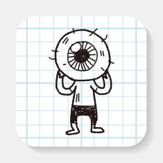 monster doodle N8