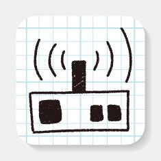 radio doodle drawing N3