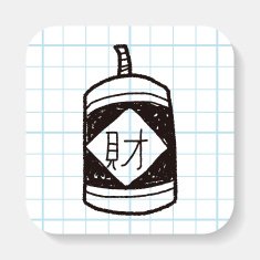 Chinese New Year firecrackers doodle N2
