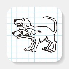 Cerberus doodle