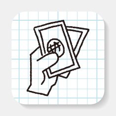 money doodle drawing N4