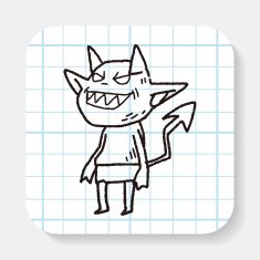 devil doodle N3