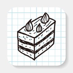 doodle cake N17