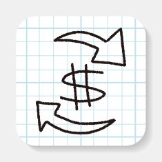 bussiness doodle drawing