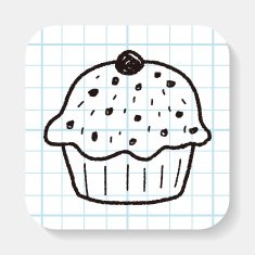 doodle cake N23