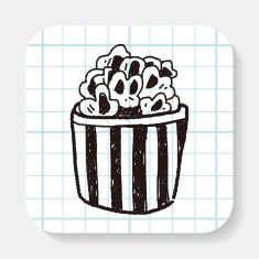 Doodle Popcorn N2