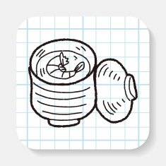 steamed egg doodle