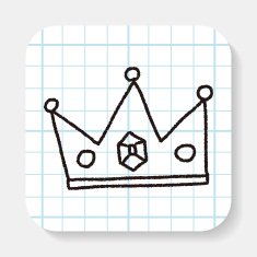doodle king crown N2
