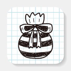 birthday presents doodle drawing N4