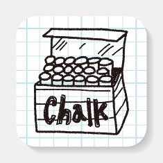 chalk doodle