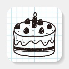 doodle cake N31