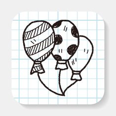doodle balloon N3