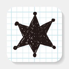 police badge doodle N6