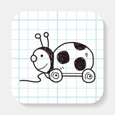 bug toy doodle