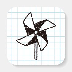 windmill toy doodle