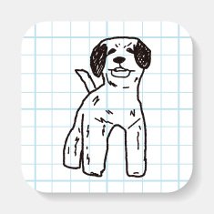 Dog doodle N16