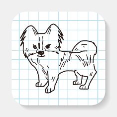 Dog doodle N18