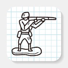 toy soldier doodle N3