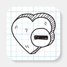 heart like doodle