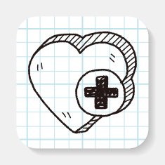 heart like doodle N2
