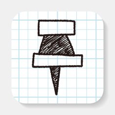 doodle pushpin N3