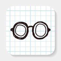 doodle eye glasses N2