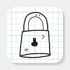lock doodle N15