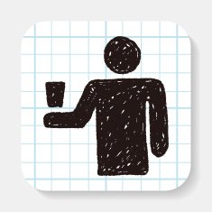 waiter doodle N3
