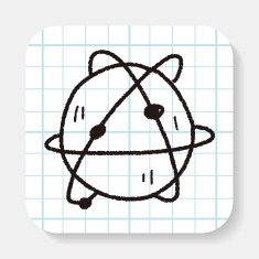 globe doodle N19