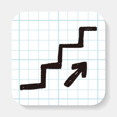 stairs doodle