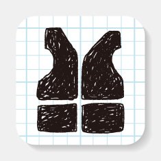 life jacket doodle