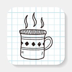 doodle coffee N19