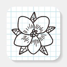 Flower doodle N14