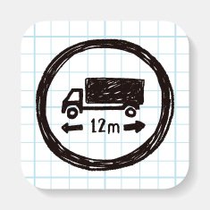 truck long limit doodle