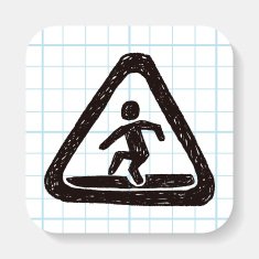 people Crossing doodle