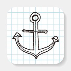 Anchor doodle N6