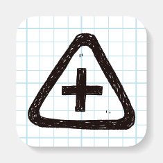 hospital sign doodle N2