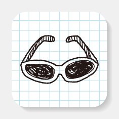 doodle sunglasses